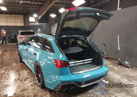 2021 Audi Rs 6 Avant Tfsi Quattro Tiptronic z USA, uszkodzony, nr VIN WUA1CBF22MN901317